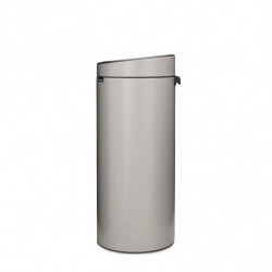 Coș de gunoi Brabantia Touch Bin New 1010459, 30 l, închidere silențioasă și lină, gri deschis
