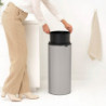 Κάδος απορριμμάτων Brabantia Touch Bin New 1010459, 30 λίτρα, Αθόρυβο και ομαλό κλείσιμο, Ανοιχτό γκρι