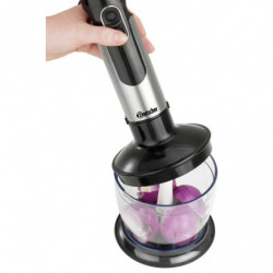 Bartscher 130206 4-in-1 Blender, 700W, 5 speeds, 1250/800/500 ml, Black