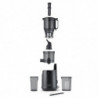 Caso Juice Fit Pro lassú gyümölcscentrifuga, 250 W, 1 l, 40 fordulat/perc, Safety Stop, csendes működés, matt fekete