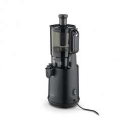 Caso Juice Fit Pro lassú gyümölcscentrifuga, 250 W, 1 l, 40 fordulat/perc, Safety Stop, csendes működés, matt fekete