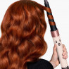 Маша за коса Dyson 257389-01 HS08 Airwrap i.d.™ T1/T2 CeApc/Tz Straight + Wavy, 1300W, 13.5 l/s, Автоматично къдрене, Йонизиране, 3 скорости, 3 температури, Bluetooth, Керамично кайсиев/топаз