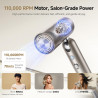 Dreame Pocket AHD51-TG Pro Hair Dryer, 1300W, 110,000 rpm, 70 m/s, 2 speeds, 5 heat settings, NTC, Coanda, Foldable, Titanium Gold