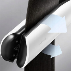 Placă de păr cu tehnologie cu abur Dreame AuraSteam AA01A, 65 W, plăci mobile, acoperire ceramică, 140-220 °C, PTC, NTC, memorie, afișaj LED, roz