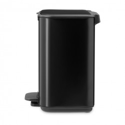 Brabantia Bo Pedal 1010136 szemetes, 4 l, lágy zárás, csúszásgátló talp, fekete