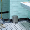 Brabantia Bo Pedal Trash Can 1010141, 4 L, Soft-Close, Non-Slip Base, Fingerprint-Resistant, Stainless Steel/Matte