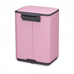 Кош за боклук Brabantia Bo Pedal 1010444, 4 л, Леко затваряне, Противоплъзгаща основа, Розов