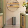 Brabantia Bo Pedal Trash Can 1010129, 30 L, Soft-Close, Non-Slip Base, Gray
