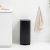 Brabantia Bo Pedal 1010139 szemetes, 30 l, könnyű zárás, csúszásgátló talp, fekete
