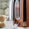 Ceainic electric Swiss Haus SH-SWK2127, 2000 W, 1,7 l, bază rotativă la 360°, filtru, element de încălzire ascuns, pereți dubli, cuptor