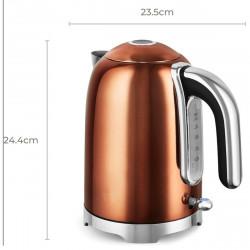 Ceainic electric Swiss Haus SH-SWK2127, 2000 W, 1,7 l, bază rotativă la 360°, filtru, element de încălzire ascuns, pereți dubli, cuptor