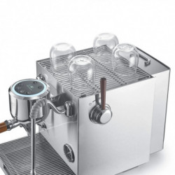 Mașină de espresso Caso Design EspressoGourmet Advanced, 3000 W, 19 bari, 2 l, ULKA, PID, manometru, semiprofesională, din oțel inoxidabil