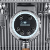 Еспресо машина Caso Design EspressoGourmet Advanced, 3000W, 19 bar, 2 л, ULKA, PID, Манометър, Полупрофесионална, Инокс