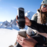 Преносима еспресо машина Outin Mino CG, 22 bar, 9000 mAh, 70 мл, Екстракция при 93.3°C, Мляно + капсули Nespresso, USB-C, Планинско зелен