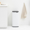 Brabantia Bo Touch 1010121 szemetes, 30 l, simán és csendesen nyíló, nagy nyílású, fehér