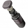Wacaco Pixapresso hordozható eszpresszógép, 20 bar, 9000 mAh, 120 ml, őrölt kávé + kapszulák, LED érintőképernyős vezérlés, sötét bordó