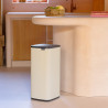 Κάδος απορριμμάτων Brabantia Bo Touch 1010125, 30 λίτρα, Ομαλό και αθόρυβο άνοιγμα, Μεγάλο άνοιγμα, Μπεζ