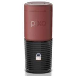 Wacaco Pixapresso hordozható eszpresszógép, 20 bar, 9000 mAh, 120 ml, őrölt kávé + kapszulák, LED érintőképernyős vezérlés, piros