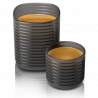 Aparat de espresso portabil Wacaco Pixapresso, 20 bari, 9000 mAh, 120 ml, cafea măcinată + capsule, panou de control tactil cu LED, roșu
