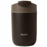 Outin Travel Tumbler hőszigetelt pohár, 350 ml, melegen tartja 6 órán át, hidegen tartja 12 órán át, 316L rozsdamentes acél, dupla falú, vákuumszigetelés, Terra barna