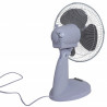Ventilator de birou Rosberg R51760B16, 40 W, 40 cm, 3 viteze, oscilație, înclinare reglabilă, alb/gri