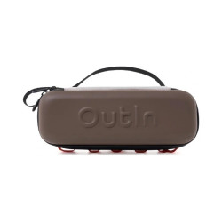 Предпазен калъф Outin EVA, Съвместим с Outin Nano/Mino/Fino, Отделение за капсули, Устойчив на влага и удари, Кафяв
