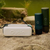 Husa de protectie Outin EVA, Compatibila cu Outin Nano/Mino/Fino, Compartiment pentru capsule, Rezistenta la umiditate si socuri, Maro