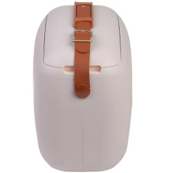 Ψυκτική τσάντα Polarbox Gold, 6 λίτρα, Περιλαμβάνονται 2 δοχεία για μεσημεριανό, Διατηρεί το κρύο έως και 24 ώρες, Ροζ/Χρυσό