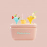 Хладилна чанта Polarbox Pop, 20 литра, AIRPOP полистирол, 5-15C до 24 часа, Зелен/Лилав