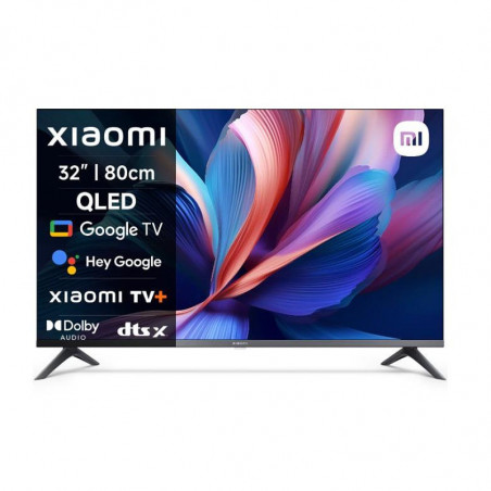 Телевизор Xiaomi A Pro 32 2026 ELA5936EU, 32'', 80 см, 1366x768 HD Ready, Клас E, Smart TV, QLED, Bluetooth, Wi-Fi, Android, Черен