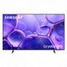 Телевизор Samsung UE65U8072FUXXH, 65'', 163 см, 3840x2160 UHD 4K, Клас G, Smart TV, HDR, Bluetooth, Wi-Fi, Tizen, Черен