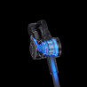 Σκούπα όρθια JIMMY H9 Flex, 600W, 200 AW, 0.6 l, Αναδιπλούμενη, 80 λεπτά αυτονομία, οθόνη LED, τεχνολογία Double Cyclon, κόκκινο/γκρι