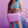 Хладилна чанта Polarbox Pop, 20 литра, AIRPOP полистирол, 5-15C до 24 часа, Розов/Зелен