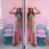 Хладилна чанта Polarbox Pop, 20 литра, AIRPOP полистирол, 5-15C до 24 часа, Розов/Зелен