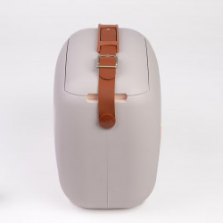 Geantă frigorifică Polarbox Gold, 20 litri, polistiren AIRPOP, 5-15 °C până la 24 de ore, roz/auriu