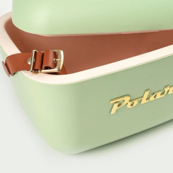 Хладилна чанта Polarbox Gold, 20 литра, AIRPOP полистирол, 5-15C до 24 часа, Зелен/Златист