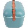 Geantă frigorifică Polarbox Classic, 12 litri, polistiren AIRPOP, 5-15 °C până la 24 de ore, Albastru închis/Roz