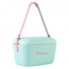 Хладилна чанта Polarbox Pop, 12 литра, AIRPOP полистирол, 5-15C до 24 часа, Син/Розов