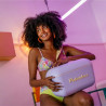 Хладилна чанта Polarbox Pop, 12 литра, AIRPOP полистирол, 5-15C до 24 часа, Лилав/Оранжев