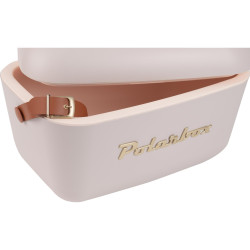 Polarbox Gold Cooler Bag, 12 liters, AIRPOP polystyrene, 5–15°C for up to 24 hours, Pink/Gold