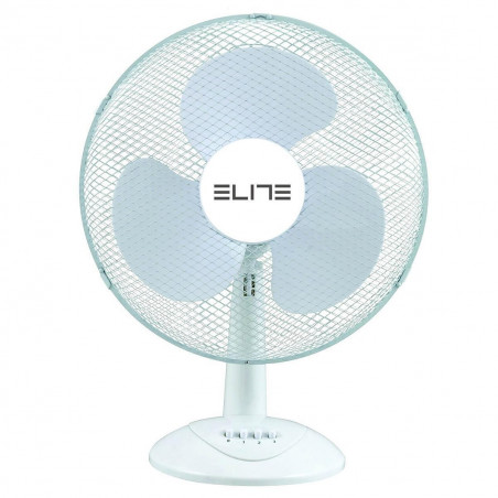 Ventilator de birou Elite EFT-0443, 40 W, 40 cm, 3 viteze, alb