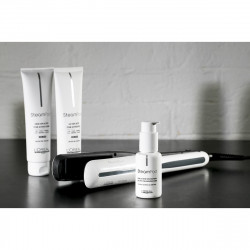 Σίδερο μαλλιών LOreal Professionnel SteamPod 3.0, 158 W, 0,8 g/min, Ενσωματωμένο δοχείο νερού, Περιστρεφόμενο καλώδιο, Έως 210 °C, Λευκό/Μαύρο