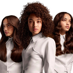 L'Oréal Professionnel SteamPod 4.0 Hair Straightener, 165W, 0.8 g/min, Built-in water tank, Swivel cord, Up to 210°C, White/Black