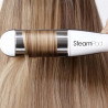 Преса за коса L'Oreal Professionnel SteamPod 4.0, 165W, 0.8 г/мин, Вграден воден резервоар, Въртящ се кабел, До 210C, Бял/Черен