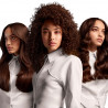 Преса за коса L'Oreal Professionnel SteamPod Meteora, 165W, 0.8 г/мин, Вграден воден резервоар, Въртящ се кабел, До 210C, Черен