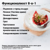 Friteuză dublă cu aer cald 8-în-1 Instant Pot Vortex VersaZone XL ClearCook 140-3025-01-EU, 2800 W, 12 l, 205 °C, EvenCrisp, Finalizare sincronizată a programelor, Comandă tactilă, Negru/Inox