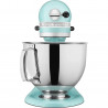 Планетарен миксер KitchenAid Artisan Elegance 5KSM125EMI Mineral water , 300W, 4.8 л, Direct drive, 10 скорости, Тюркоаз
