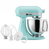 Μίξερ KitchenAid Artisan Elegance 5KSM125EMI, 300 W, 4,8 λίτρα, Direct Drive, 10 ταχύτητες, Τυρκουάζ