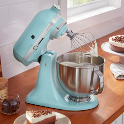 Μίξερ KitchenAid Artisan Elegance 5KSM125EMI, 300 W, 4,8 λίτρα, Direct Drive, 10 ταχύτητες, Τυρκουάζ