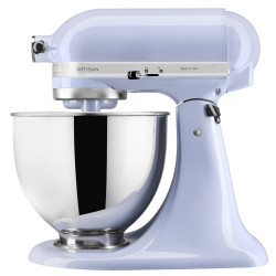 Планетарен миксер KitchenAid Artisan Elegance 5KSM125ELR Lavander Cream, 300W, 4.8 л, Direct drive, 10 скорости, Лилав